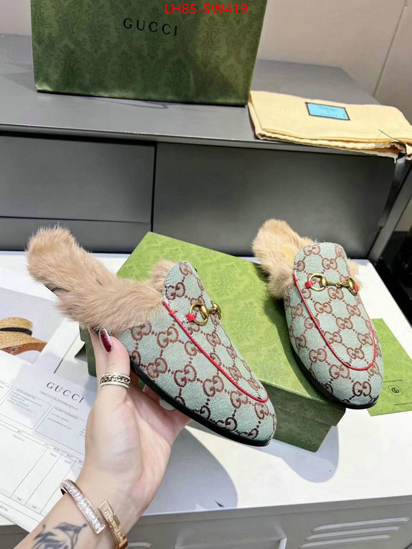 Women Shoes-Gucci,aaaaa+ quality replica , ID: SW419,$: 85USD