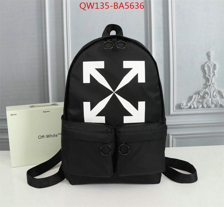 Off-White Bags ( TOP )-Backpack-,cheap replica ,ID: BA5636,$: 135USD