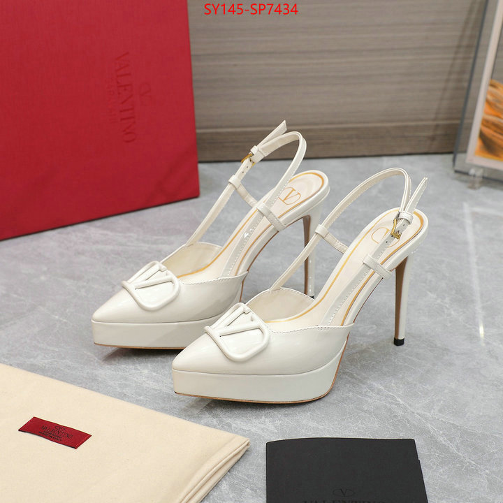 Women Shoes-Valentino,cheap replica , ID: SP7434,$: 145USD