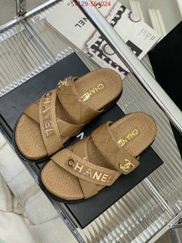 Women Shoes-Chanel,perfect replica , ID: SE4024,$: 129USD