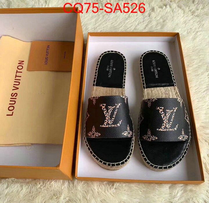 Women Shoes-LV,what 1:1 replica , ID:SA526,$:75USD