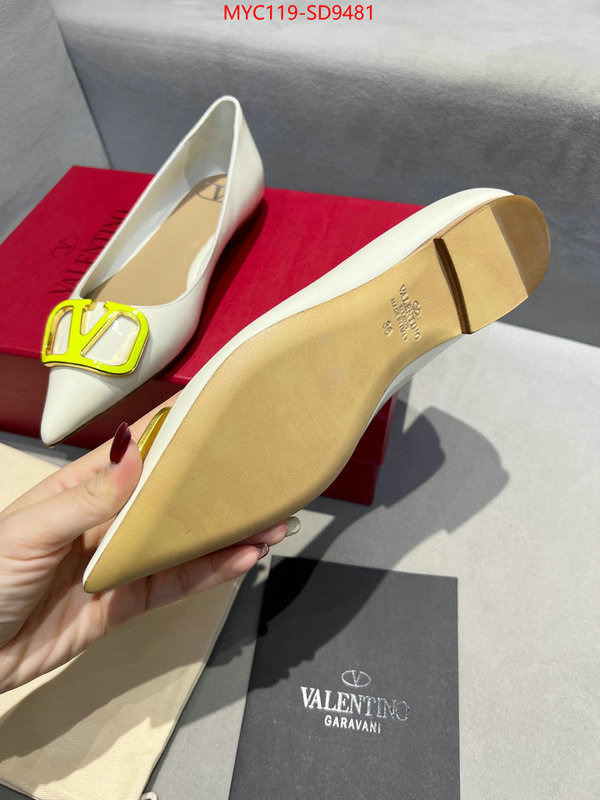 Women Shoes-Valentino,wholesale replica shop , ID: SD9481,$: 119USD