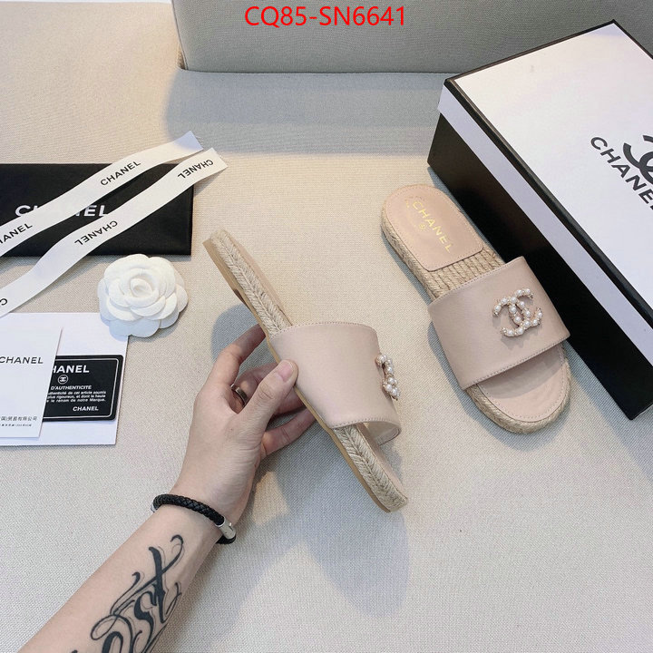 Women Shoes-Chanel,buy best quality replica , ID: SN6641,$: 85USD