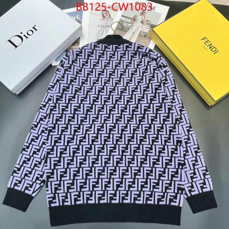 Clothing-Fendi,buy high-quality fake , ID: CW1083,$: 125USD