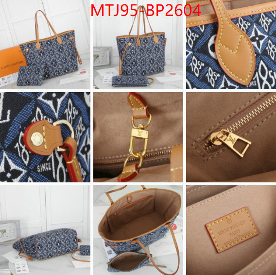 LV Bags(4A)-Neverfull-,online sales ,ID: BP2604,$: 95USD