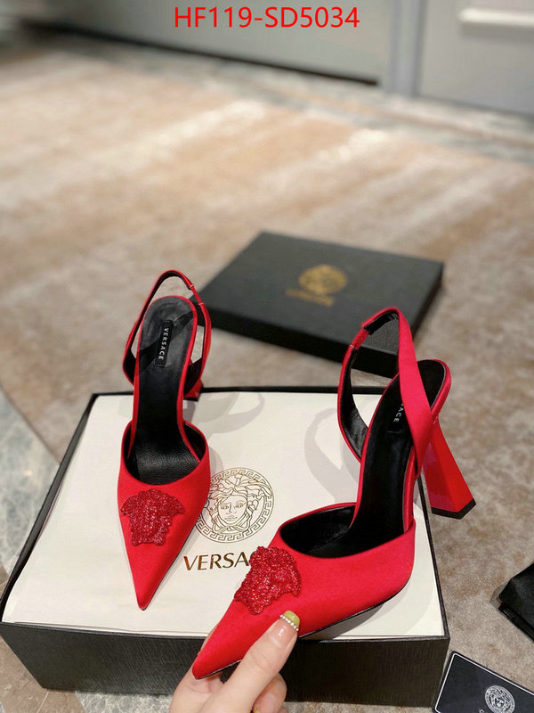 Women Shoes-Versace,best wholesale replica , ID: SD5034,$: 119USD