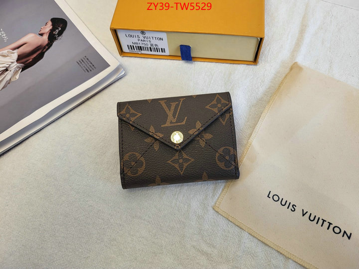 LV Bags(4A)-Wallet,replicas ,ID: TW5529,$: 39USD