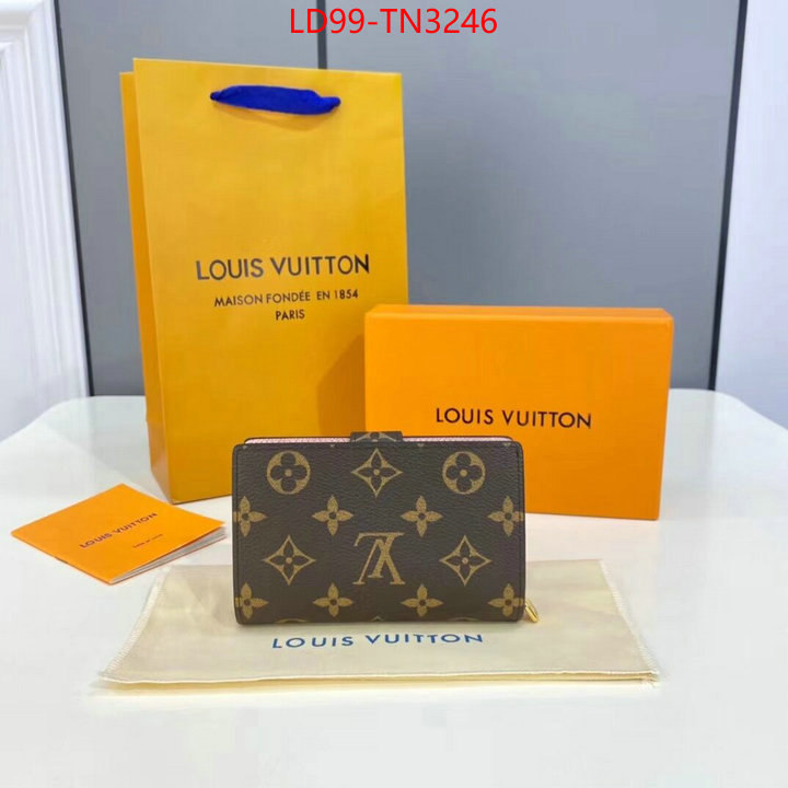 LV Bags(TOP)-Wallet,ID: TN3246,$: 99USD