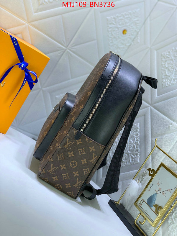 LV Bags(4A)-Backpack-,what's the best place to buy replica ,ID: BN3736,$: 109USD