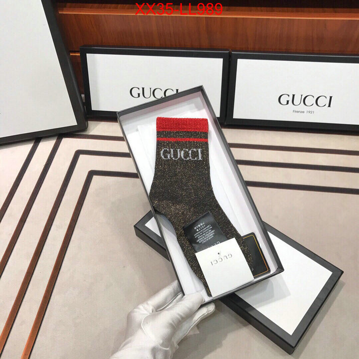 Sock-Gucci,buy cheap , ID: LL989,$:35USD