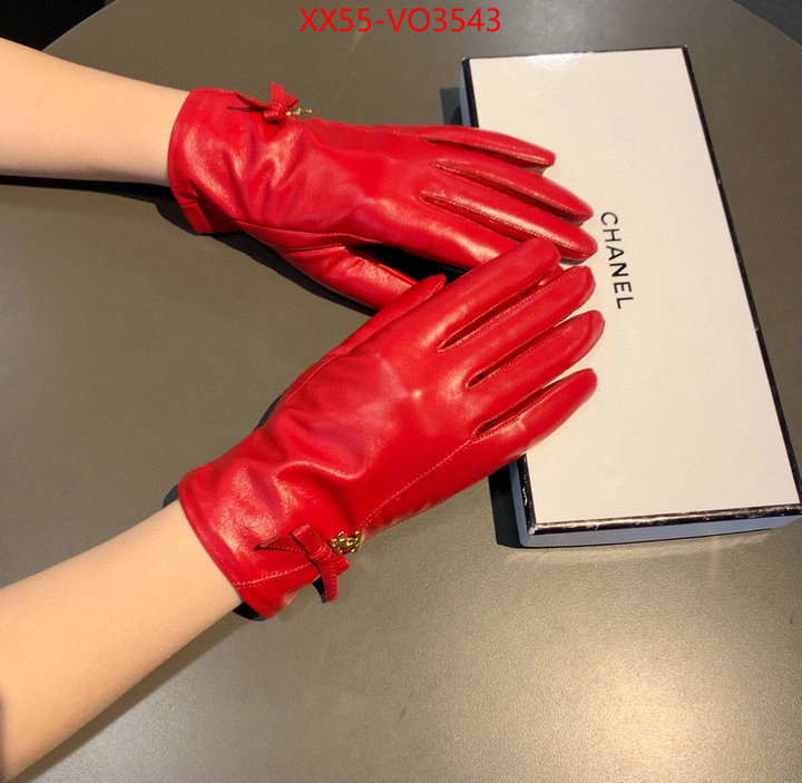 Gloves-Chanel,the online shopping , ID: VO3543,$: 55USD