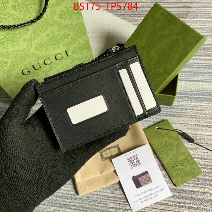 Gucci Bags(TOP)-Wallet-,ID: TP5784,$: 75USD