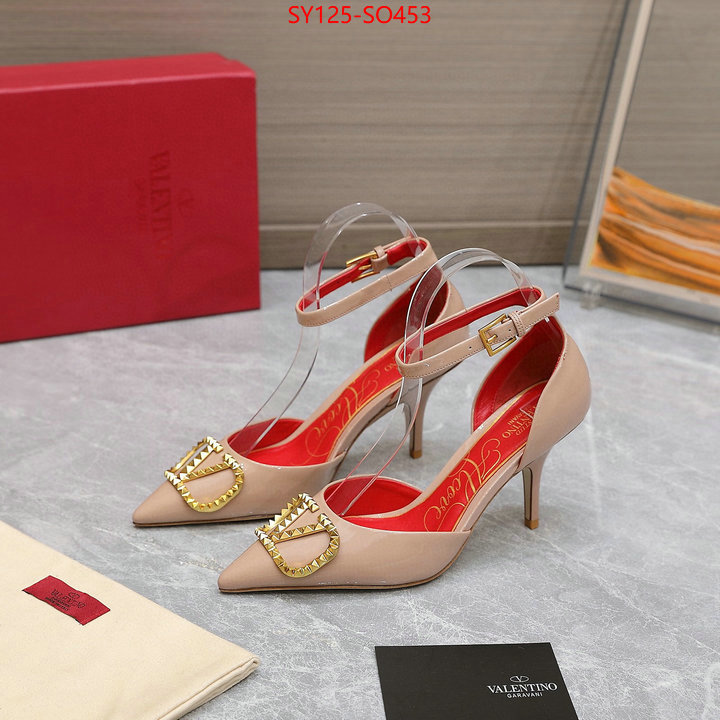 Women Shoes-Valentino,aaaaa+ class replica , ID: SO453,$: 125USD