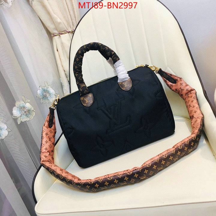 LV Bags(4A)-Speedy-,2023 replica wholesale cheap sales online ,ID: BN2997,$: 89USD