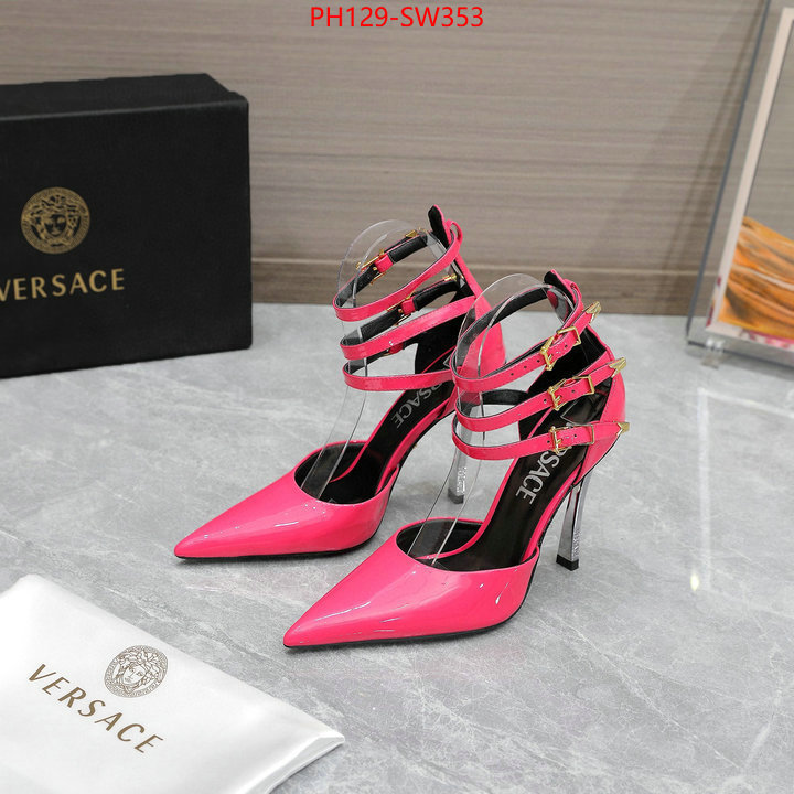 Women Shoes-Versace,high quality aaaaa replica , ID: SW353,$: 129USD