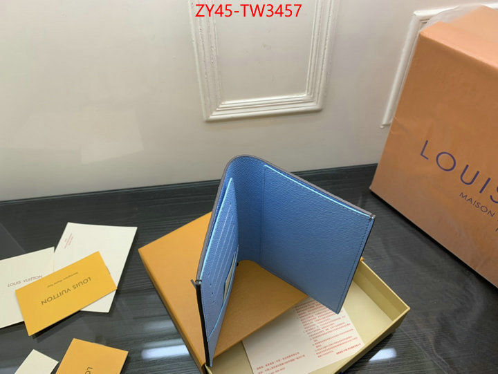 LV Bags(4A)-Wallet,high quality replica ,ID: TW3457,$: 45USD