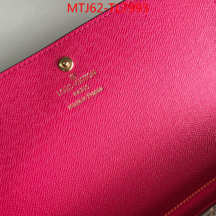 LV Bags(4A)-Wallet,ID: TL7993,$: 62USD