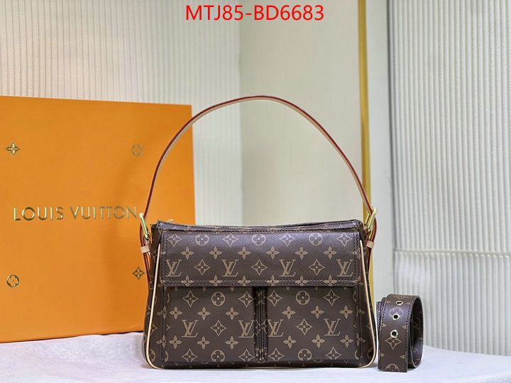 LV Bags(4A)-Handbag Collection-,good ,ID: BD6683,$: 85USD