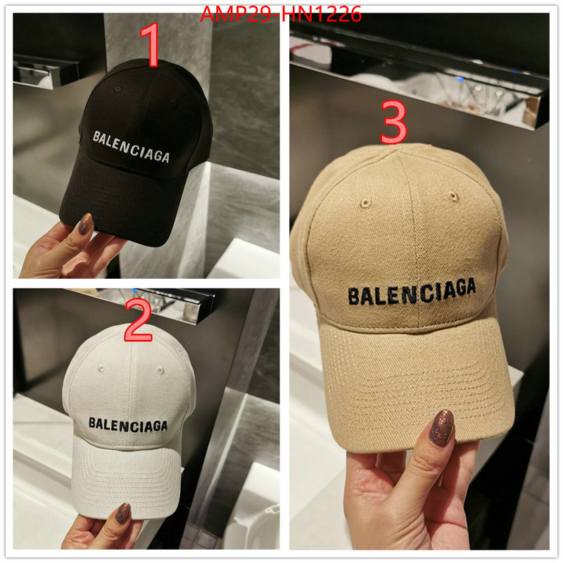 Cap (Hat)-Balenciaga,luxury fake , ID: HN1226,$: 29USD