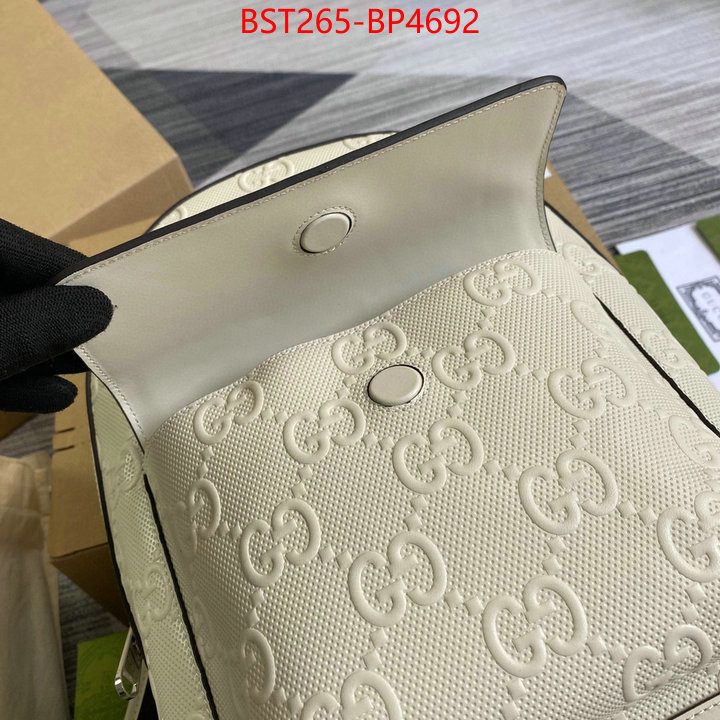 Gucci Bags(TOP)-Backpack-,best luxury replica ,ID: BP4692,$: 265USD