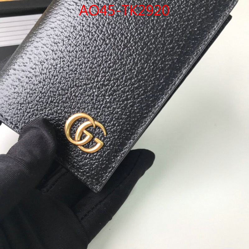 Gucci Bags(4A)-Wallet-,ID: TK2920,$:45USD