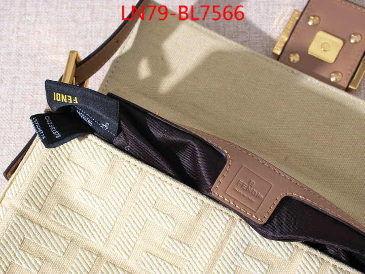 Fendi Bags(4A)-Baguette-,the best ,ID: BL7566,$: 79USD