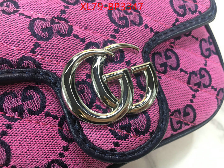 Gucci Bags(4A)-Marmont,2023 replica wholesale cheap sales online ,ID: BP3347,$: 79USD