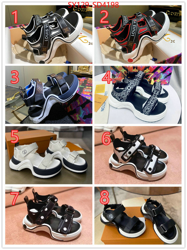 Women Shoes-LV,replica us , ID: SD4198,$: 129USD