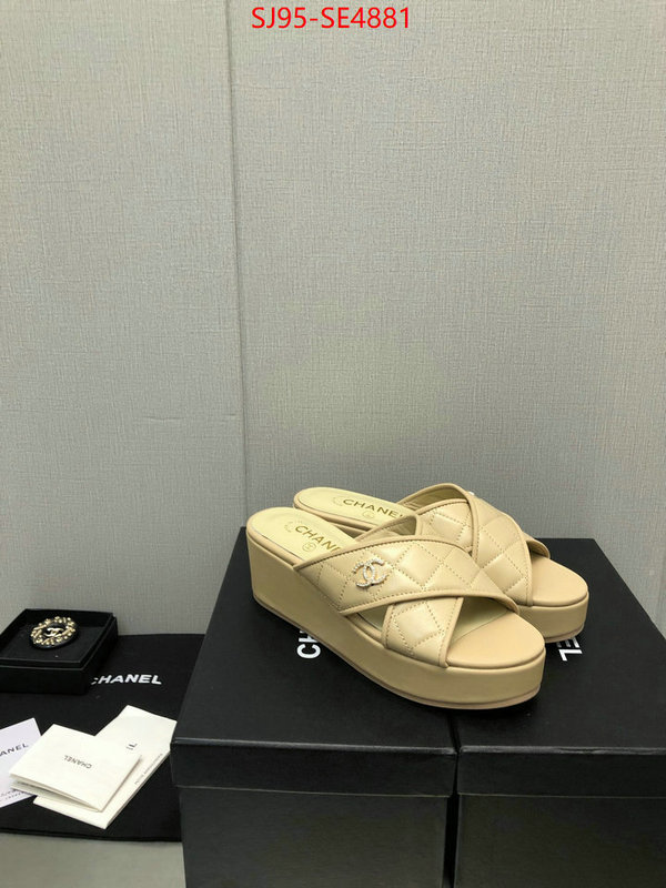 Women Shoes-Chanel,what's the best to buy replica , ID: SE4881,$: 95USD