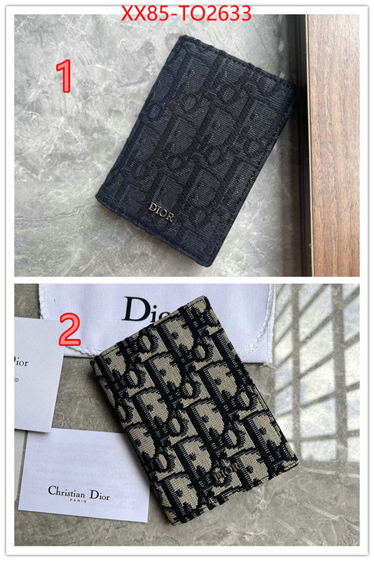 Dior Bags(TOP)-Wallet-,ID: TO2633,$: 85USD