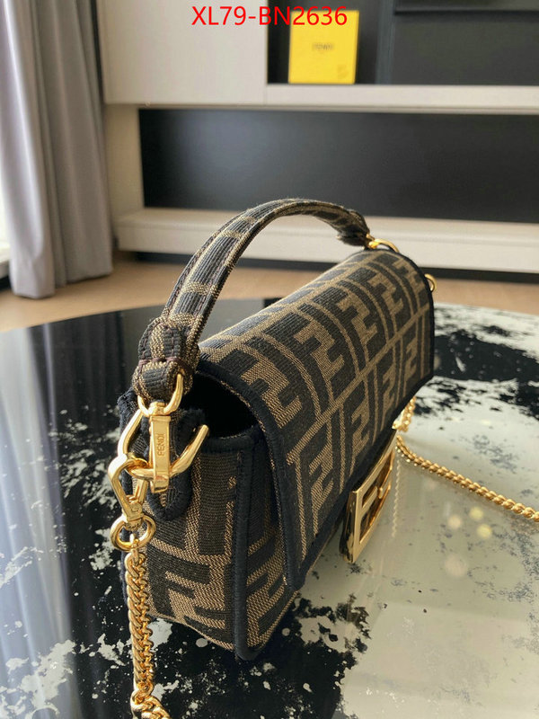 Fendi Bags(4A)-Baguette-,where can i buy the best 1:1 original ,ID: BN2636,$: 79USD