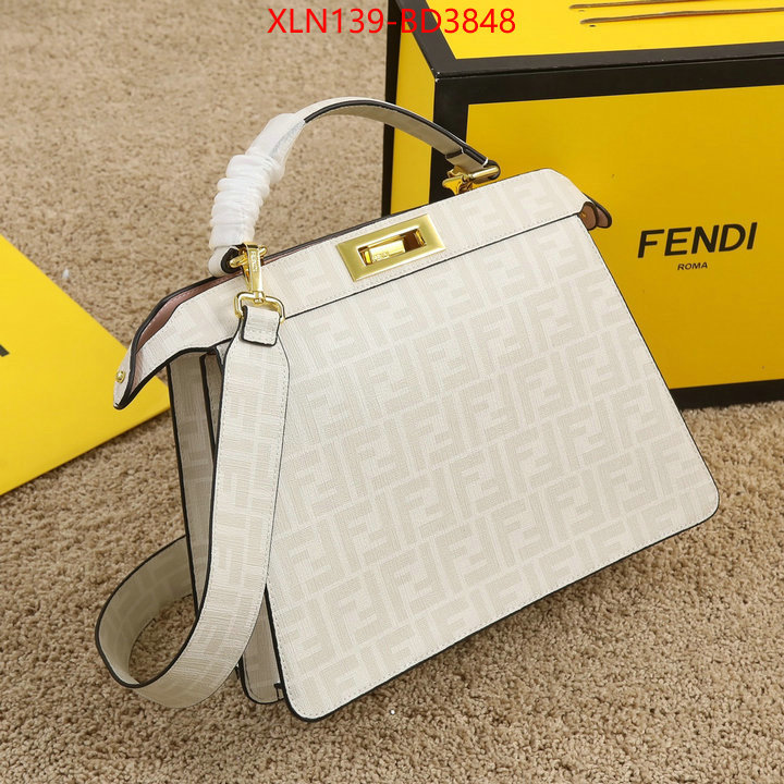 Fendi Bags(4A)-Peekaboo,2023 replica wholesale cheap sales online ,ID: BD3848,$: 139USD