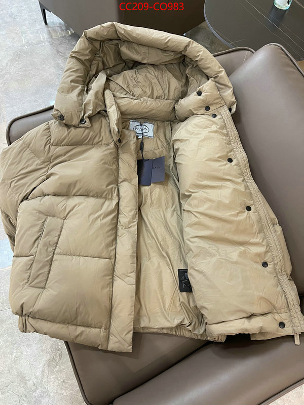 Down jacket Women-Prada,high-end designer , ID: CO983,$: 209USD