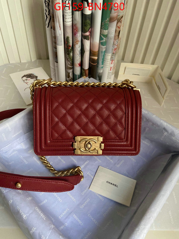 Chanel Bags(TOP)-Le Boy,ID: BN4790,$: 159USD