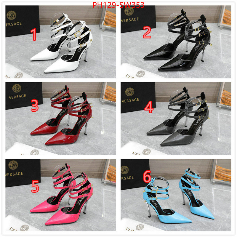 Women Shoes-Versace,high quality aaaaa replica , ID: SW353,$: 129USD