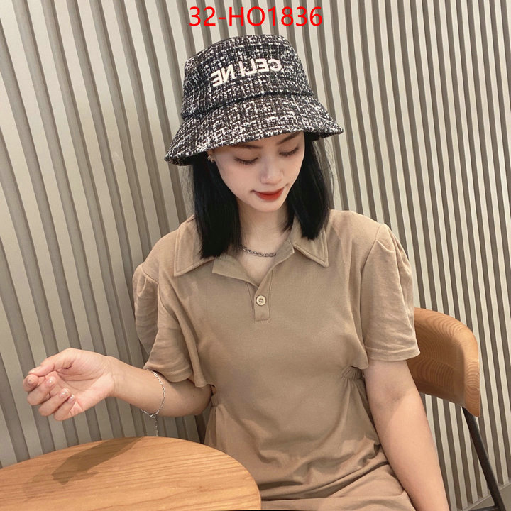 Cap (Hat)-Celine,high quality customize , ID: HO1836,$: 32USD