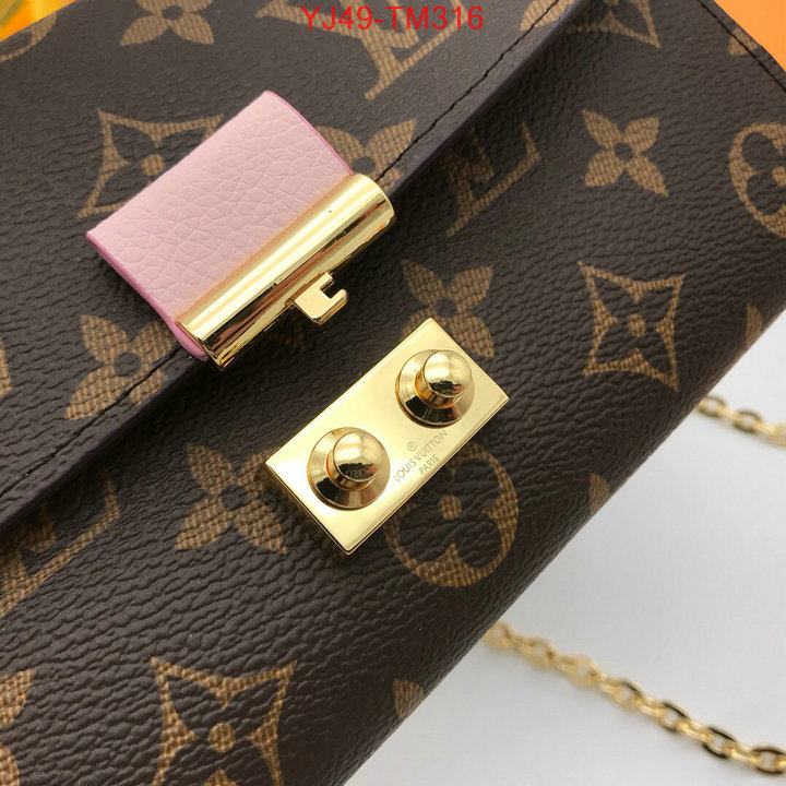 LV Bags(4A)-Pochette MTis Bag-Twist-,ID: TM316,$:49USD