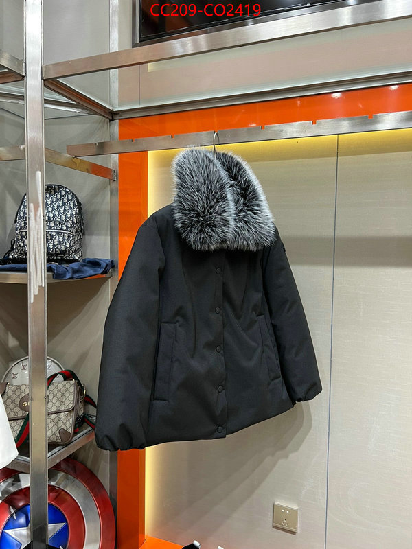 Down jacket Women-Moncler,replica designer , ID: CO2419,$: 209USD