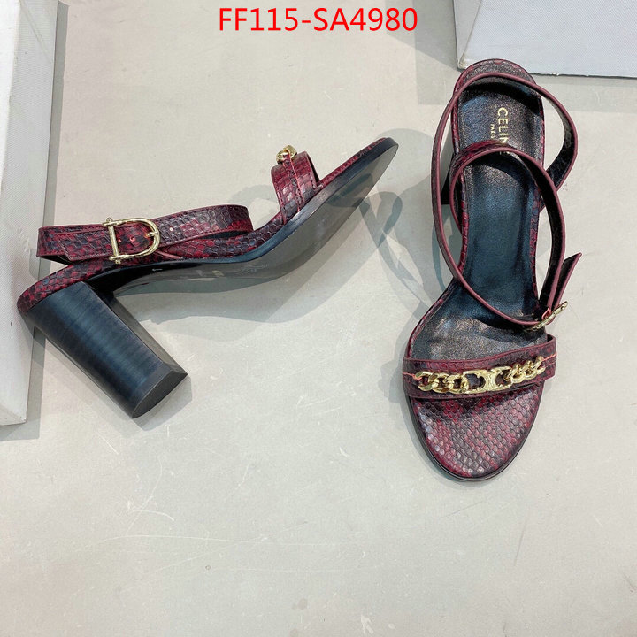 Women Shoes-CELINE,2023 aaaaa replica 1st copy , ID: SA4980,$: 115USD