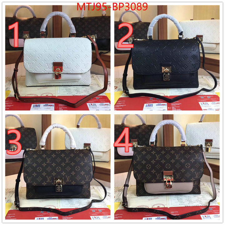 LV Bags(4A)-Handbag Collection-,ID: BP3089,$: 95USD