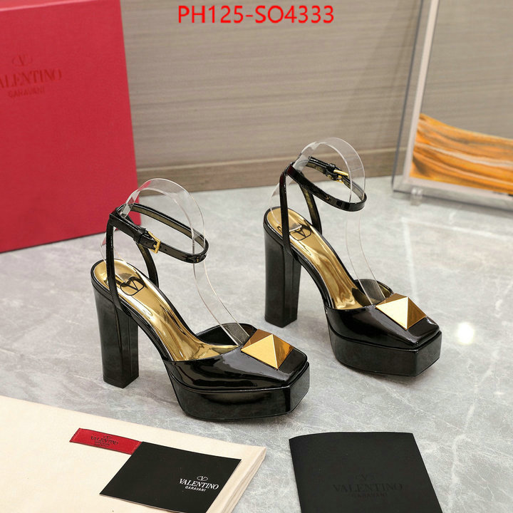 Women Shoes-Valentino,what's the best to buy replica , ID: SO4333,$: 125USD