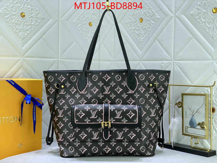 LV Bags(4A)-Neverfull-,7 star collection ,ID: BD8894,$: 105USD