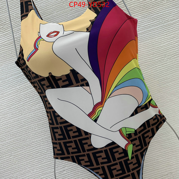 Swimsuit-Fendi,1:1 replica wholesale , ID: YD532,$: 49USD