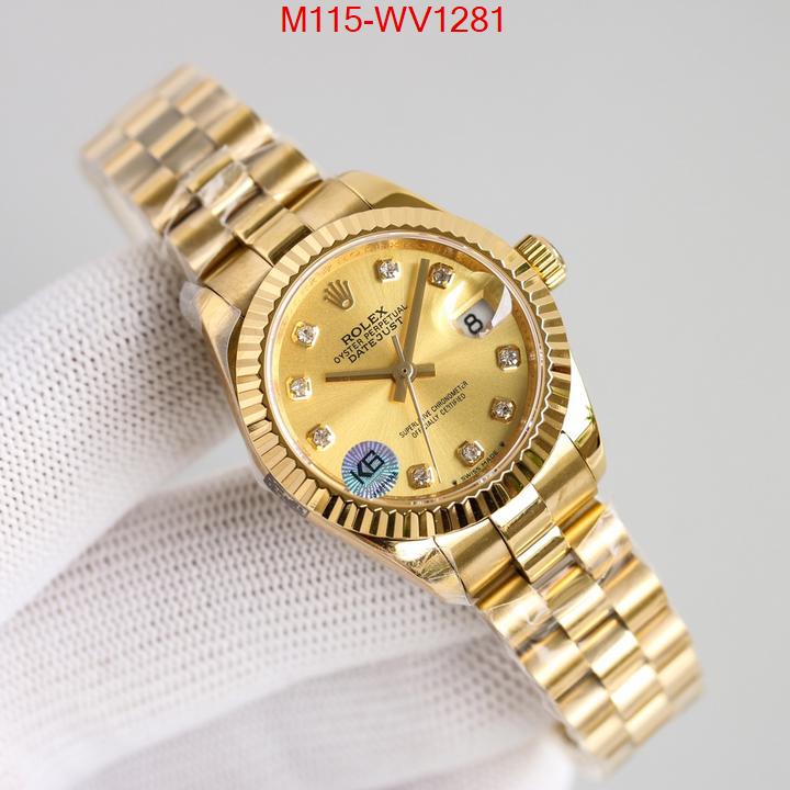 Watch(4A)-Rolex,outlet 1:1 replica , ID: WV1281,$: 115USD