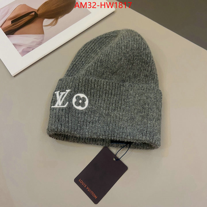 Cap (Hat)-LV,high quality designer replica , ID: HW1817,$: 32USD