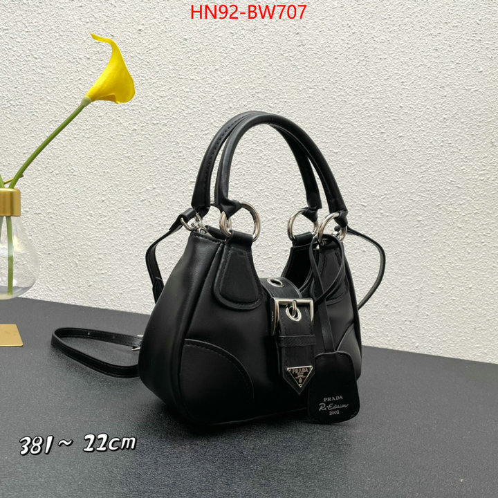 Prada Bags(4A)-Diagonal-,what is a counter quality ,ID: BW707,$: 92USD