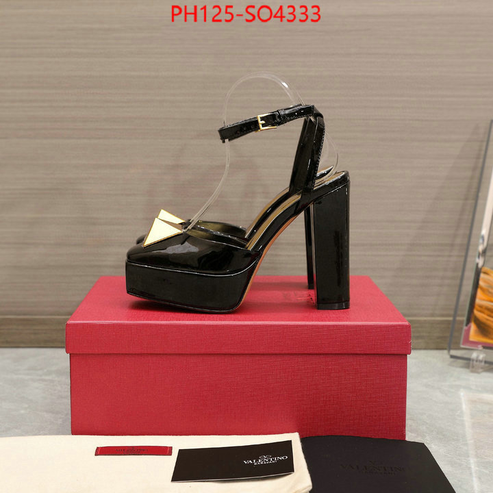 Women Shoes-Valentino,what's the best to buy replica , ID: SO4333,$: 125USD