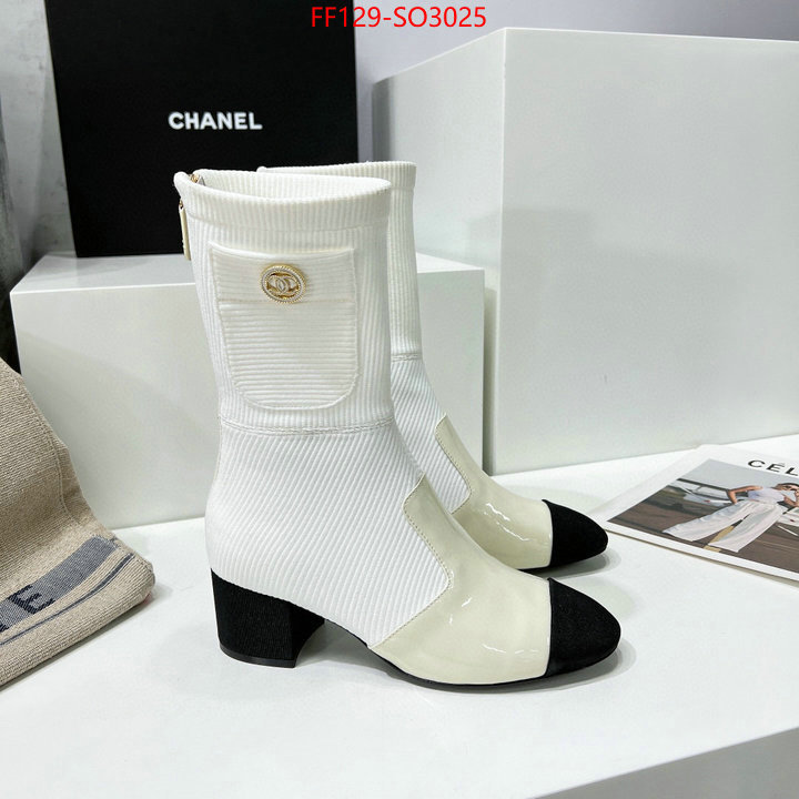 Women Shoes-Chanel,replica sale online , ID: SO3025,$: 129USD