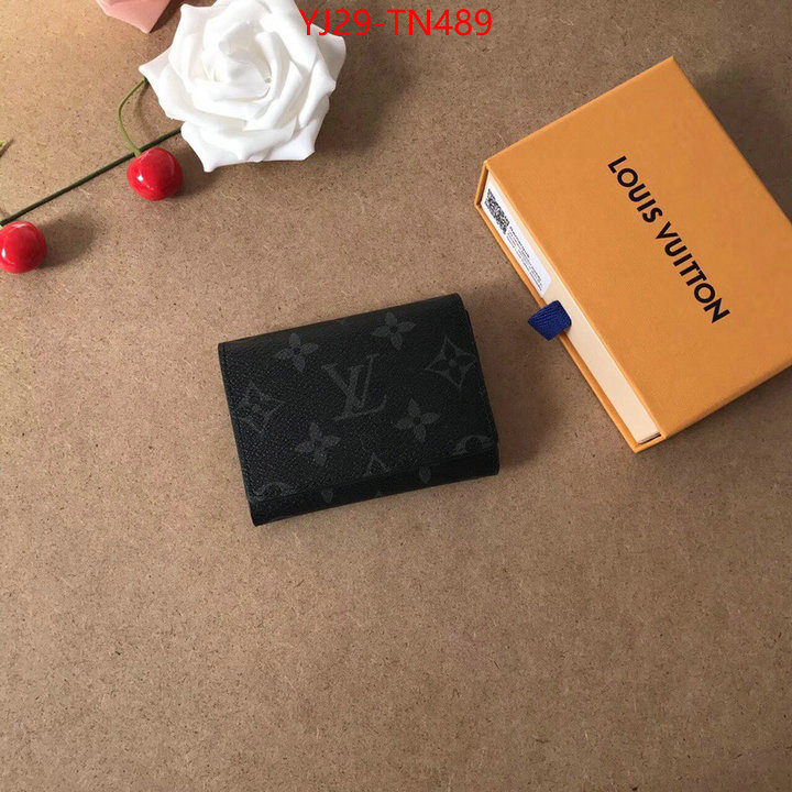 LV Bags(4A)-Wallet,ID: TN489,$: 29USD