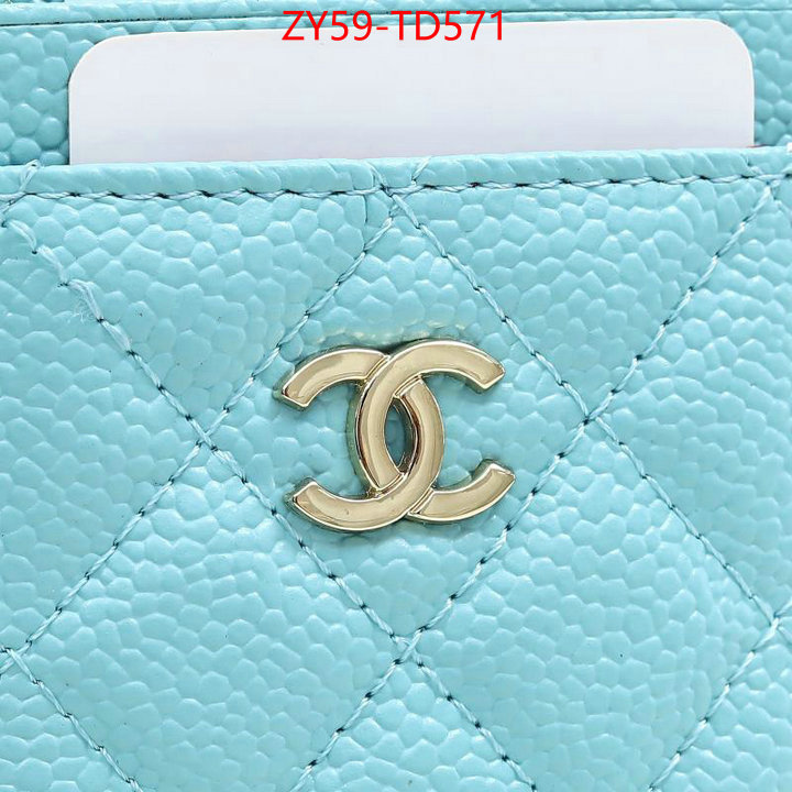 Chanel Bags(4A)-Wallet-,ID: TD571,$: 59USD